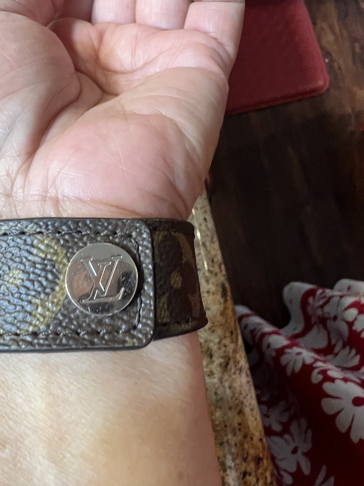 lv bracelet Monogram Brown