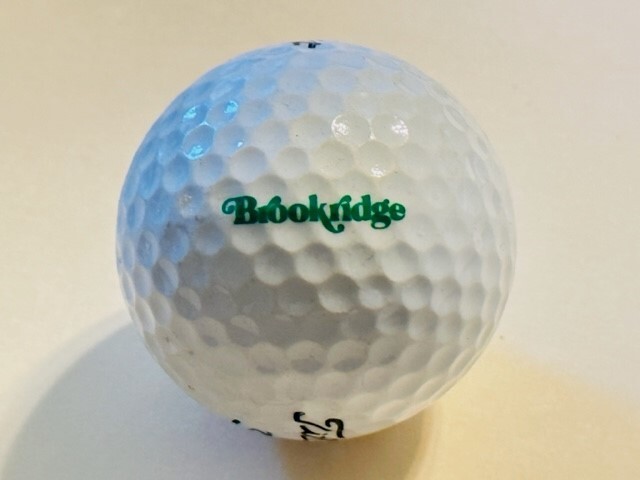 Golf Ball w/ Logo - Brookridge