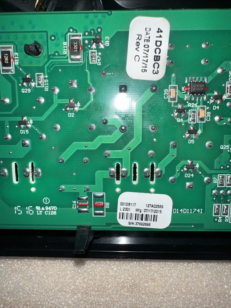 Craftsman Logic Board Yellow Learn Button. 045dct