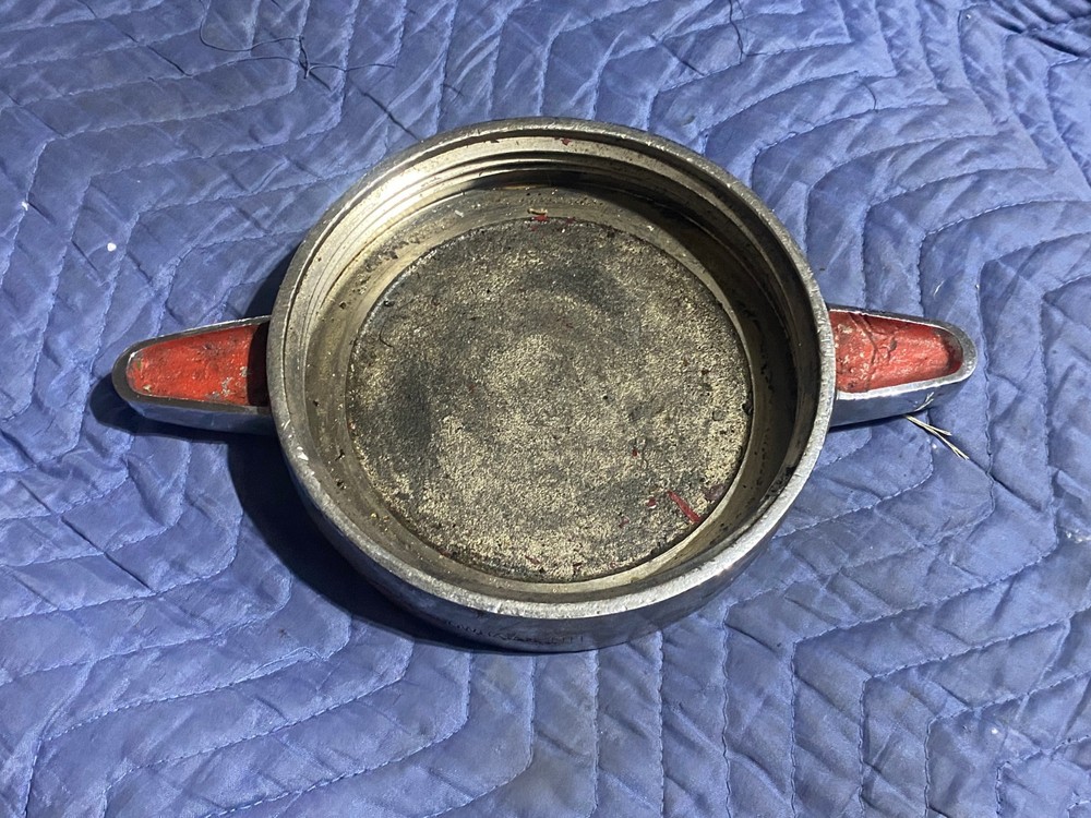vintage POWHATAN Brass Steamer Cap