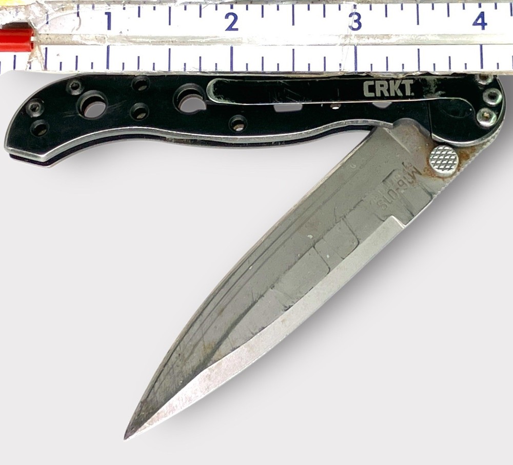 CRKT M16-01S Carson Design Folding Pocket Knife Frame Lock Stainless