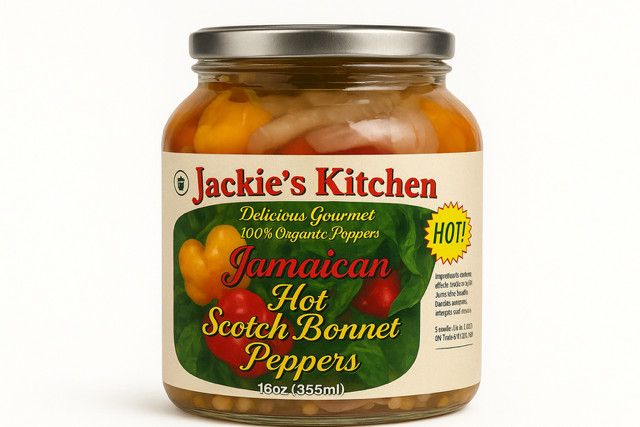 Jamaican Hot Scotch bonnet peppers.