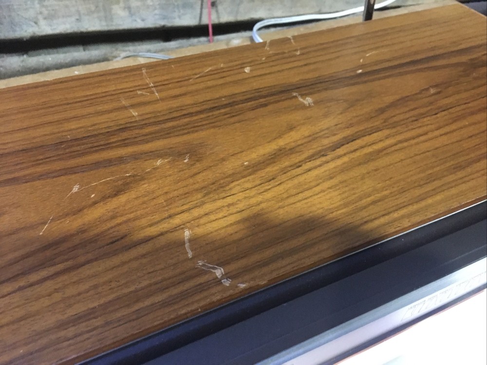 Luxman T-110 FM Stereo Tuner Silver/Wood 4ch Decoder Multi Path T 110 Working