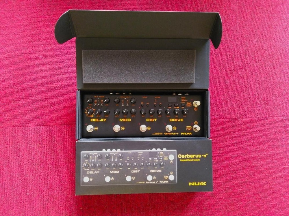 NUX Cerberus Multi Effecter Guitar Effects Pedals Analog Musical Instruments