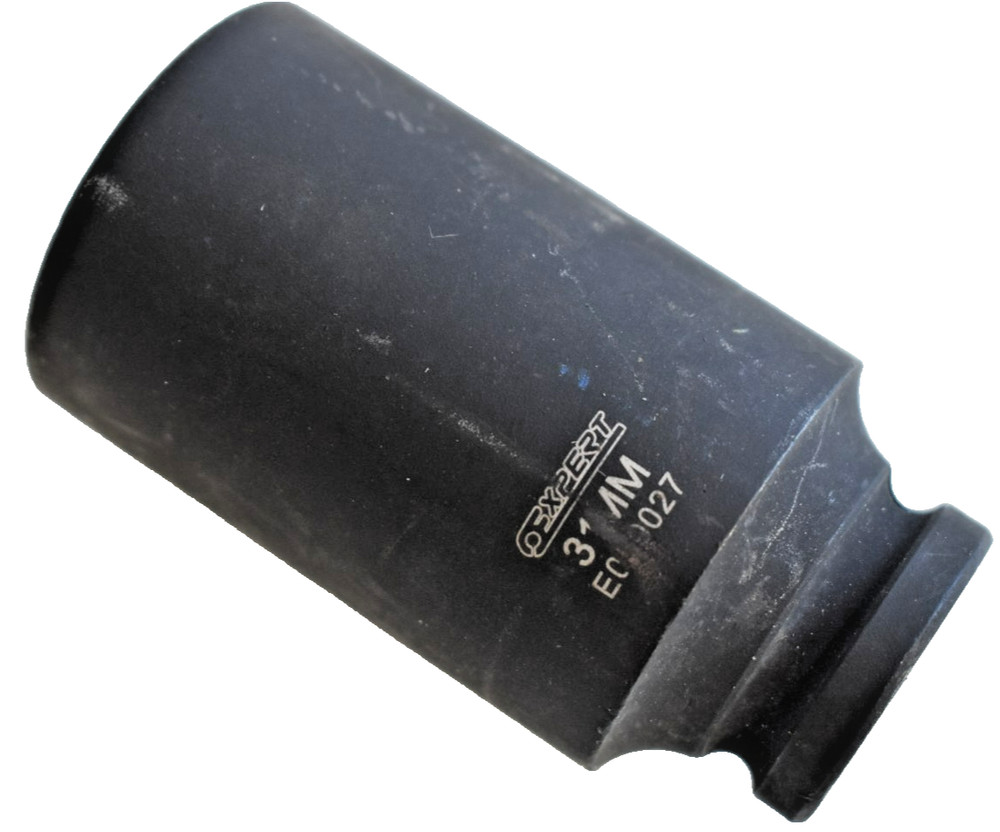 Mac Expert Tools E050027 31mm Metric Deep Impact Socket 1/2" Drive 12 Point