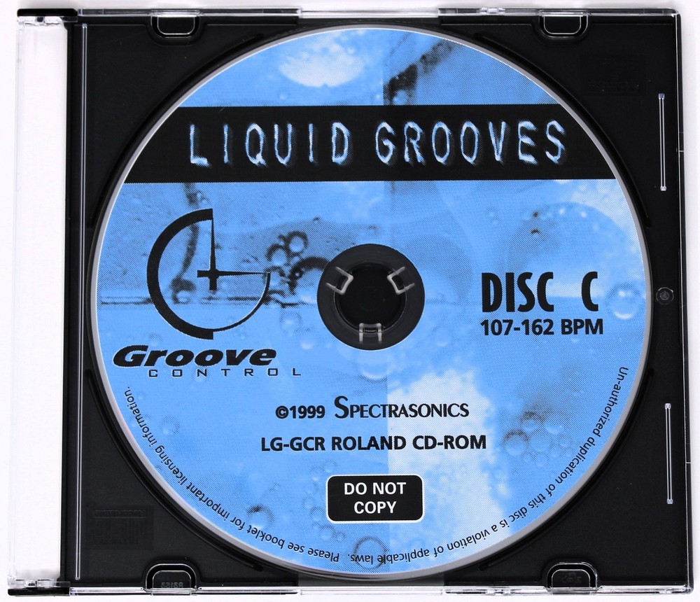 Spectrasonics Liquid Grooves Groove Control Roland Format Sample/Sampling CD