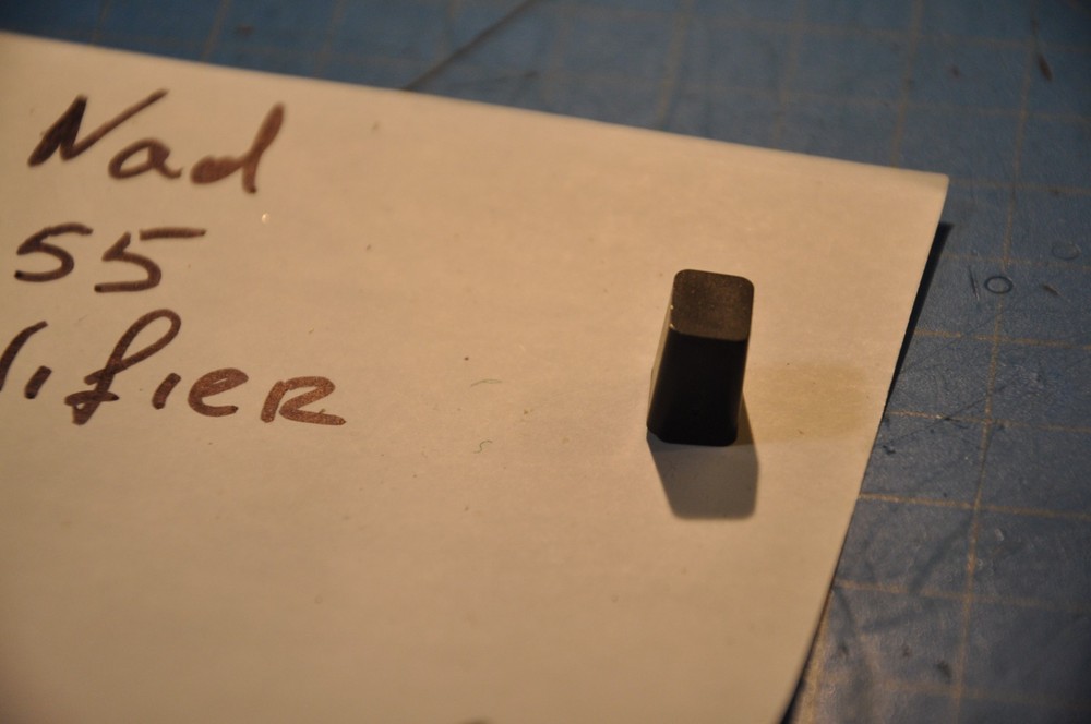 NAD Model 3155 Stereo Amplifier Replacement Parts Mono Push Button