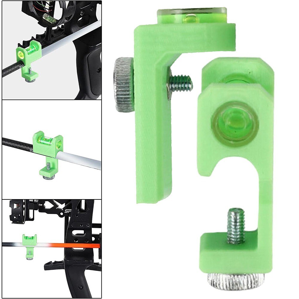 Bow Level Tuning Combo Kit Compound Bow String Tuning Tool with Arrow Rest Level