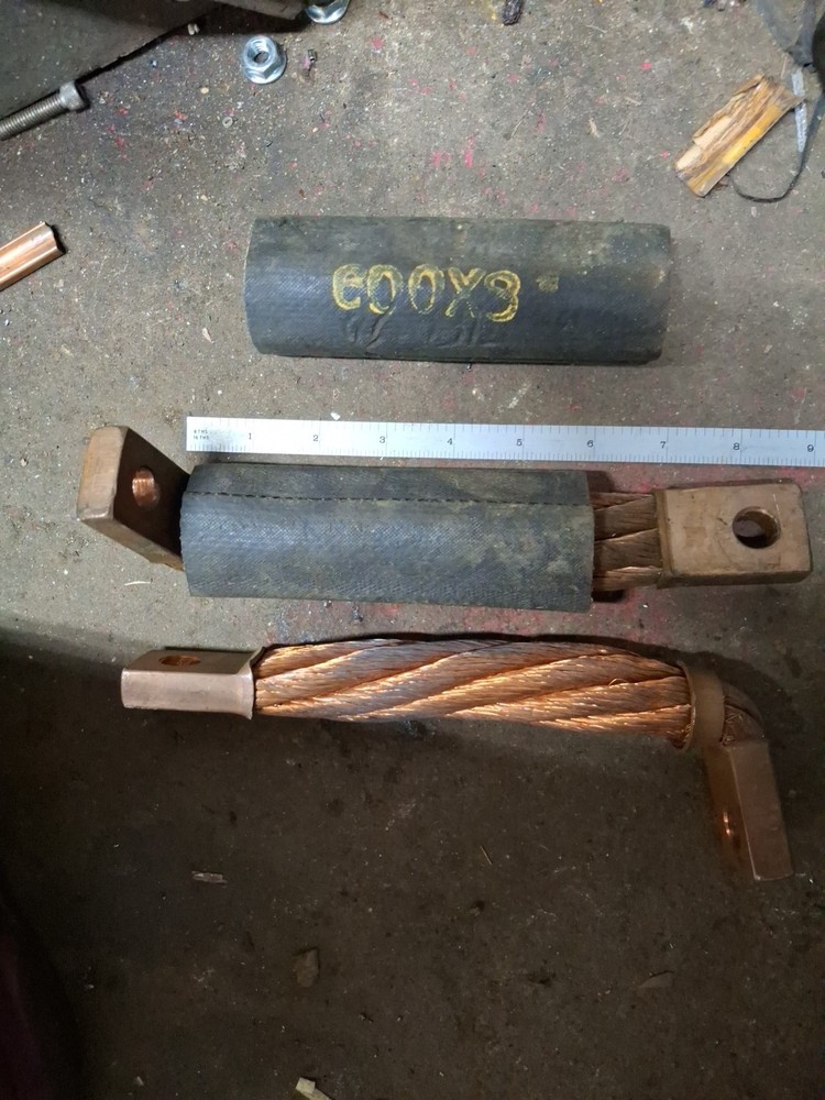 Spot Weld Shunts copper braid  8"