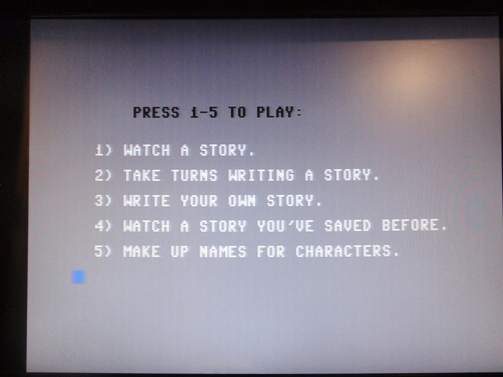 Story Machine Game Cartridge for Commodore 64 Computer Spinnaker Software 1983