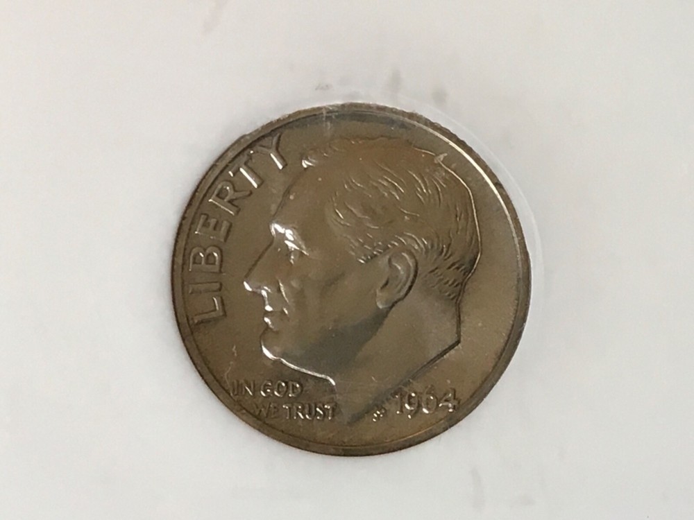 1964 Silver Proof Dimes -T