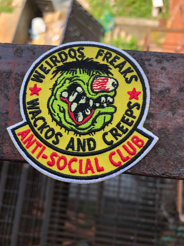 WEIRDOS CYCLOPS WITH BAD TEETH  CAR CULTURE PATCH