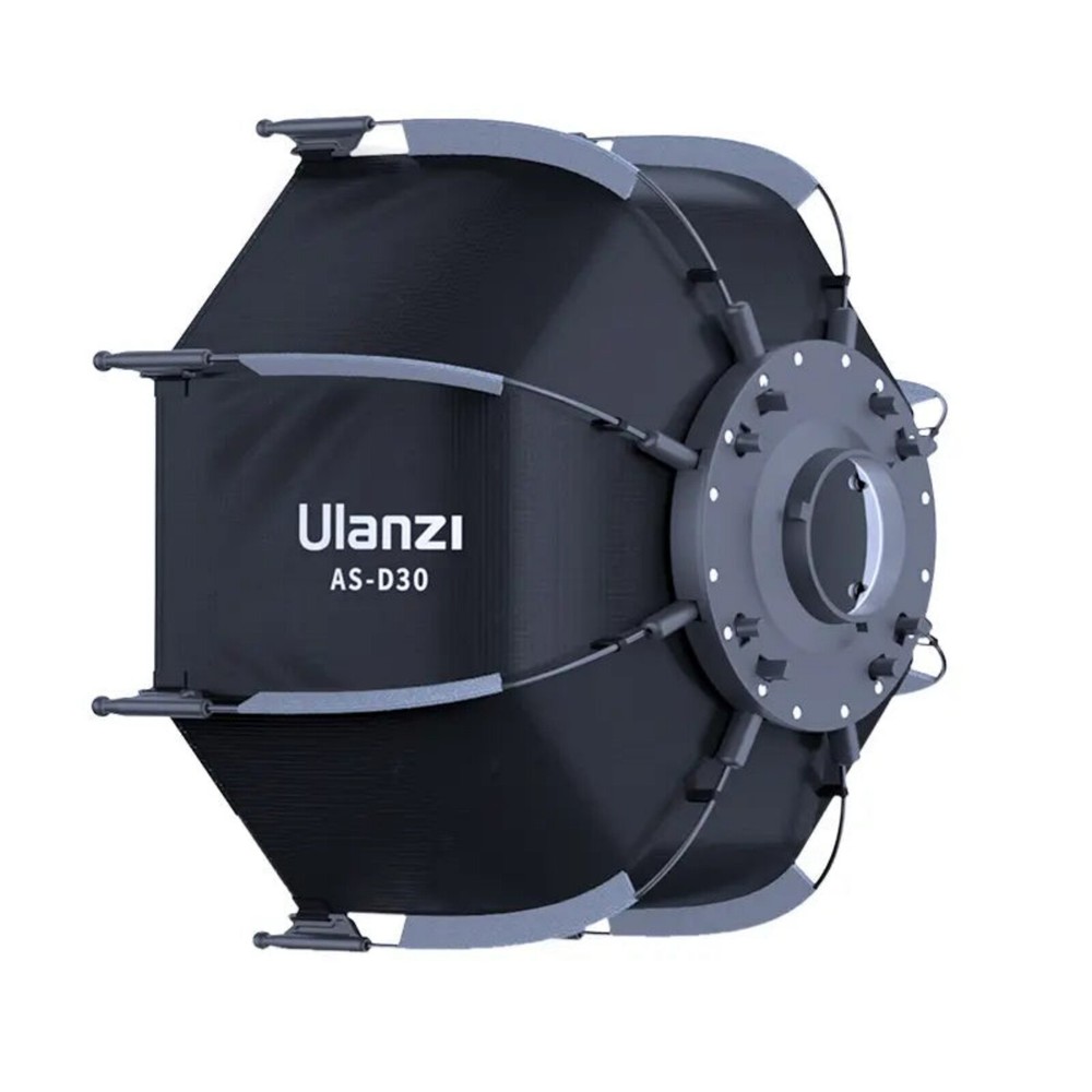 Ulanzi 30cm Octagonal Softbox with Mini Bowens Mount Lightweight for COB Lights
