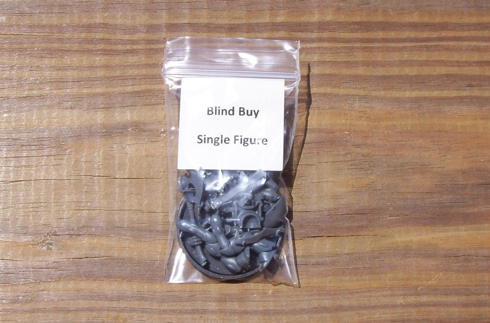 40K Aeldari _Wraithblade w/ Ghost Axe & Forceshield Blind Buy Single Figure Bits