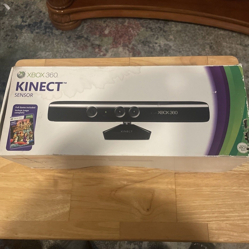 Microsoft Xbox 360 Kinect Sensor Bar Model 1414 and original box