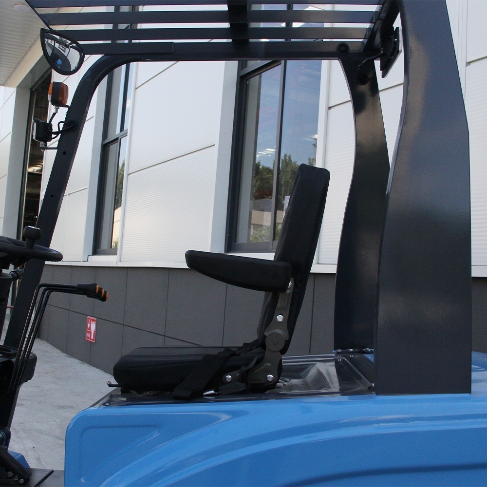 FREE SHIP 2.5Ton 5500lbs Electric Forklift Rated W/60V 70Ah Charger Side Shift