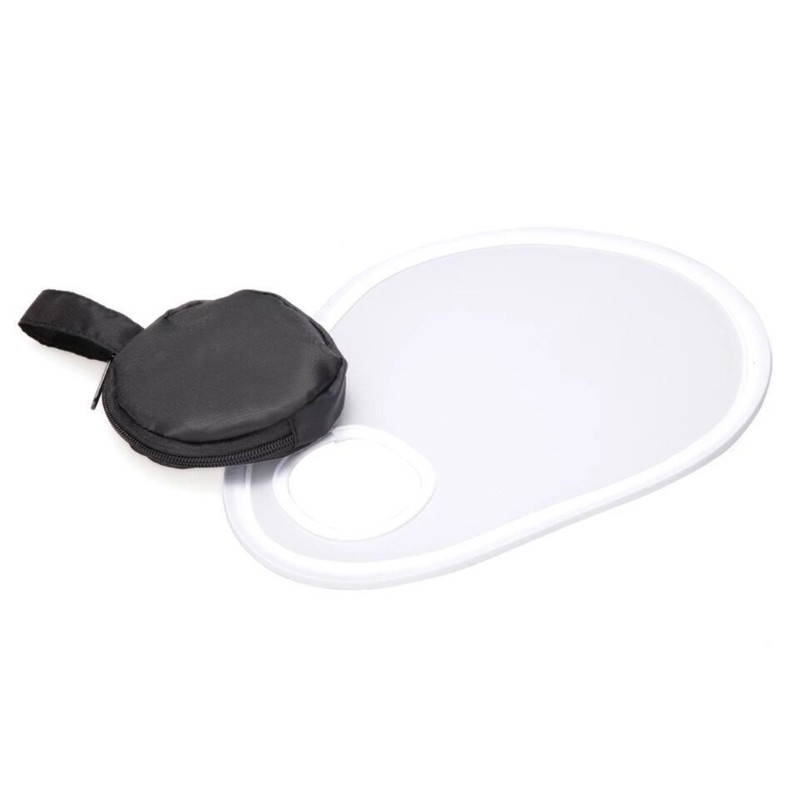 Portable Camera Lens Flashes Diffuser Reflector Carrying Bag Photography