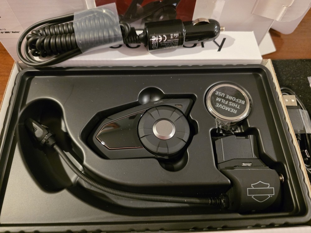 Harley Davidson Boom! Audio 30K Helmet Headset Single Bluetooth