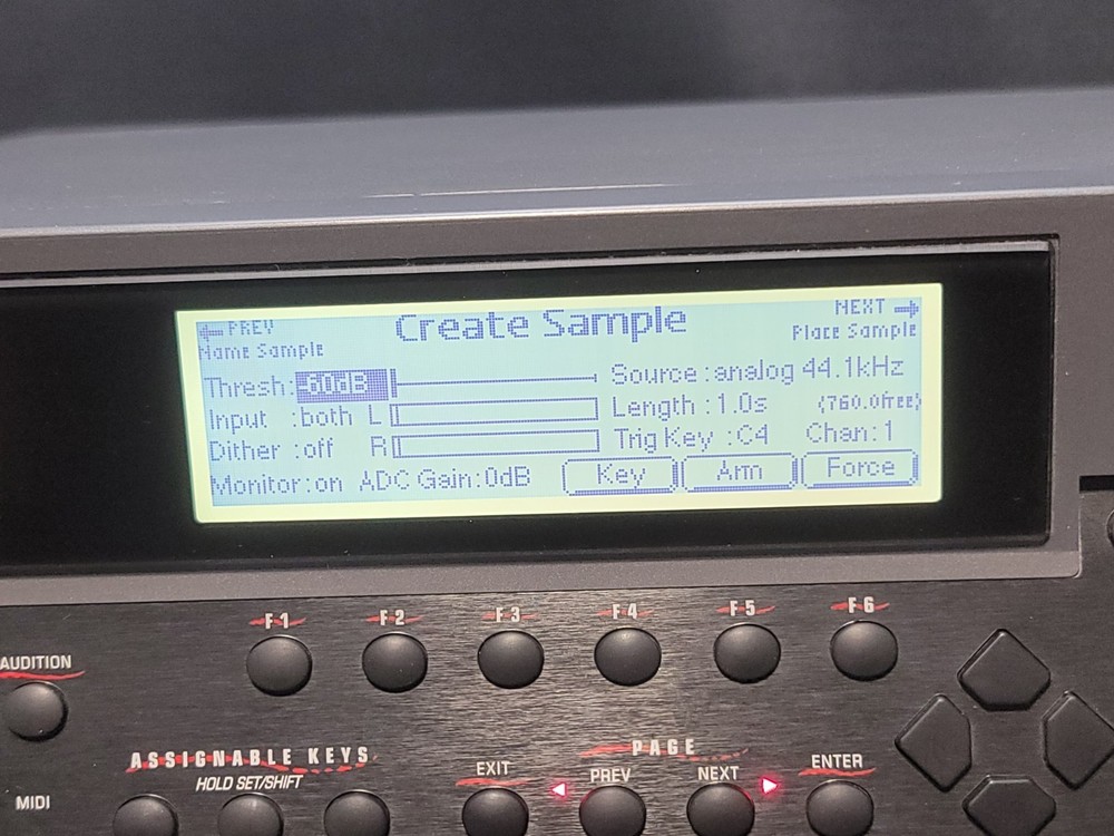 E-MU E4XT Ultra Rack Sampler Synth Model 6840