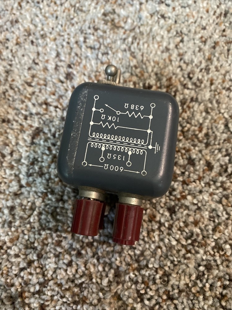 HP/Agilent AC-60A FREQUENCY RANGE 5KC-600KC
