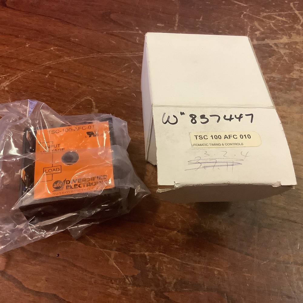 ATC TSC-100-AFC-010 Solid State Relay 10 Sec Automatic Timing Control