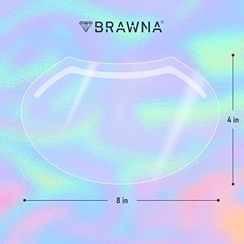 Protective Shower Visors for Eyelash Extensions, Microblading, Brow Lamination