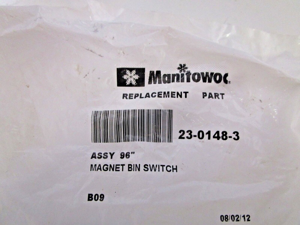 Manitowoc Ice 2301483 Magnetic Bin Switch Assembly, 96"