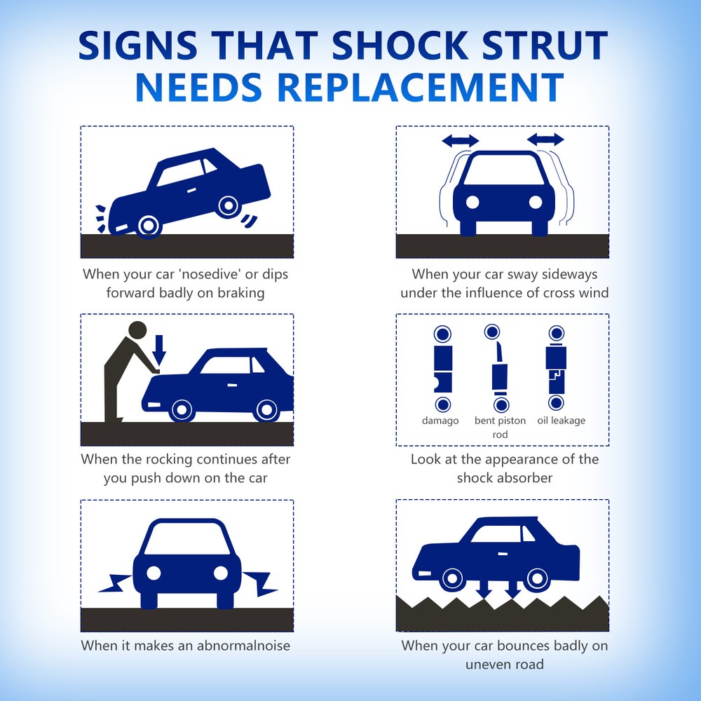 Front Rear Shocks Struts For Nissan Frontier Pickup D21