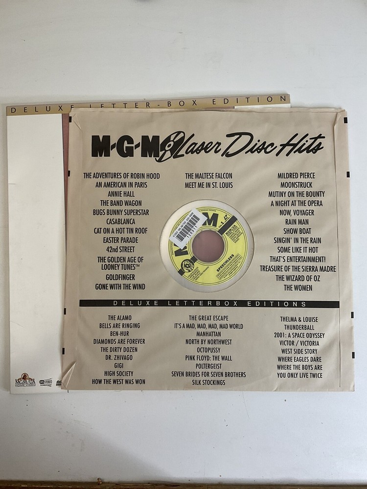 Speechless (Laserdisc, 1995)