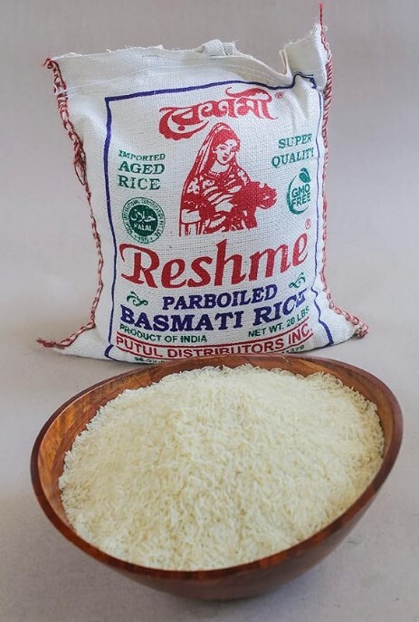 Reshme Parboiled Basmati Rice 20 lb
