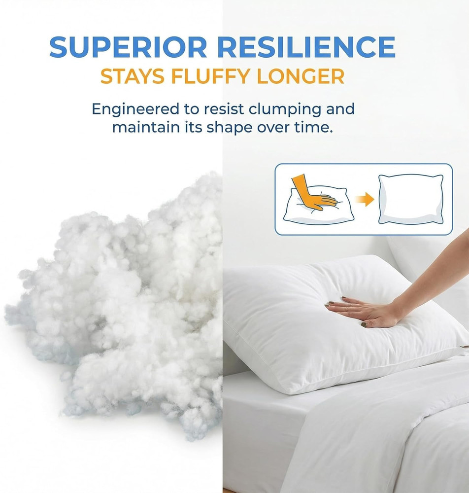 5.3 OZ Polyester Fiberfill Stuffing - Premium Polyfill Stuffing for Stu