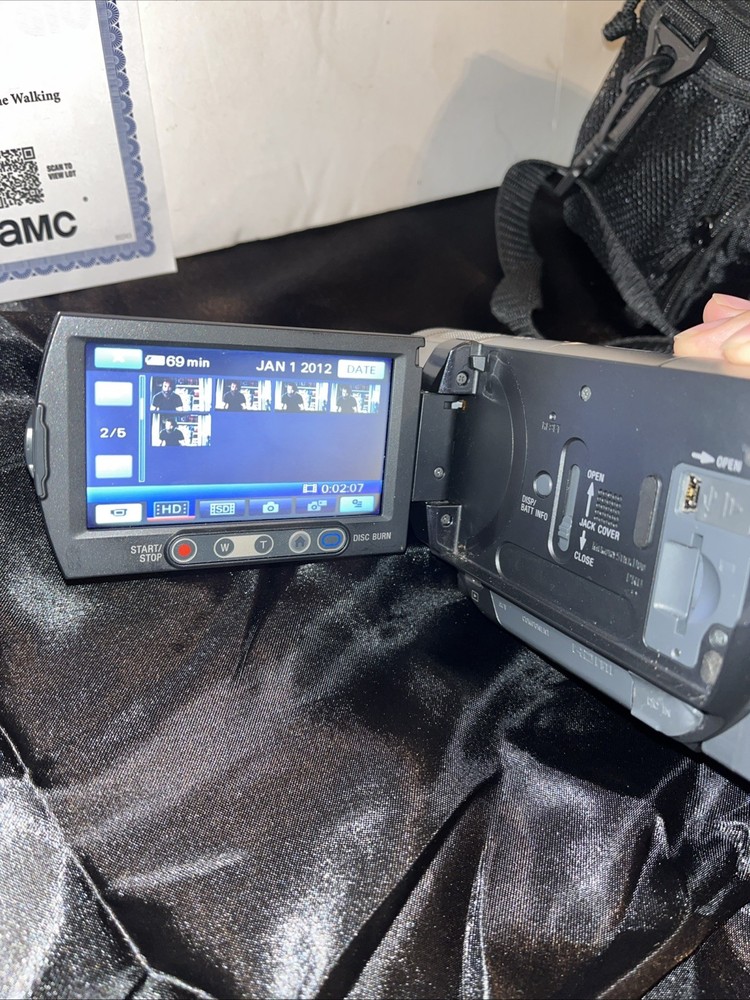 The Walking Dead Screen Used Interview Camcorder Prop
