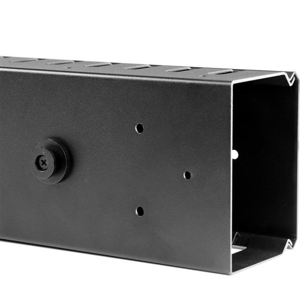 StarTech.com Vertical Cable Organizer with Finger Ducts - 0U - 6 ft.