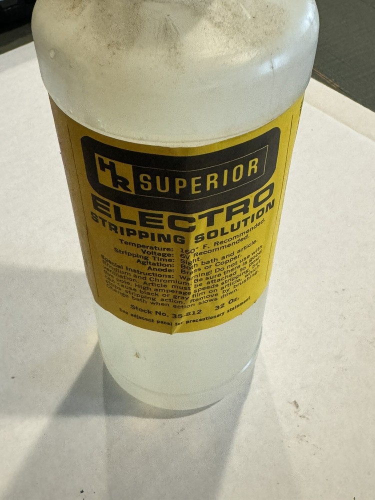 HR Superior COPPER SOLUTION, Copper plating Solution, INDUSTRIAL GRADE 32 Oz