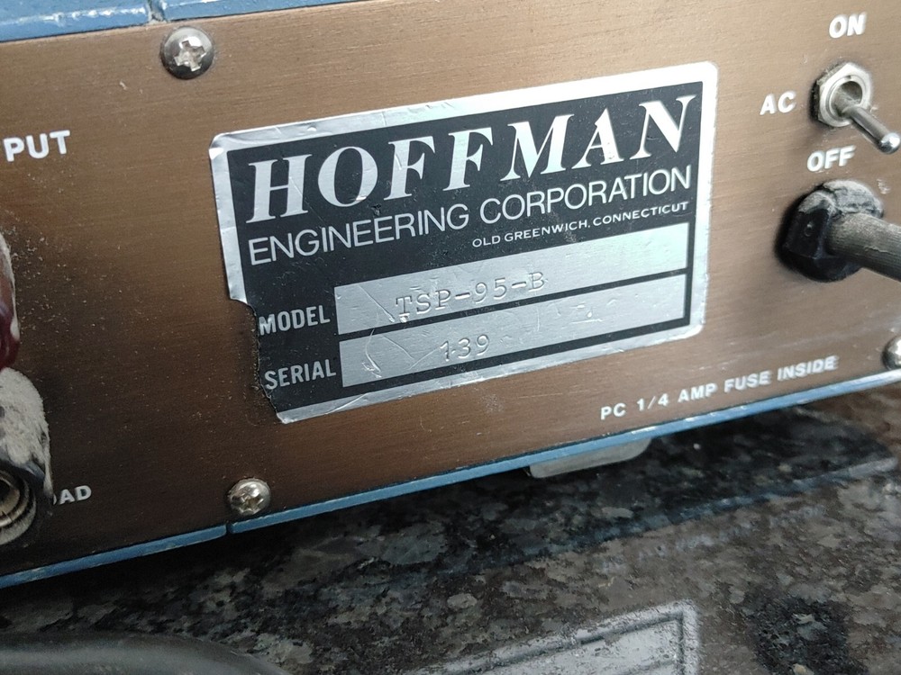 Hoffman Engineering Corp TSP-95-B Photometer Radiometer