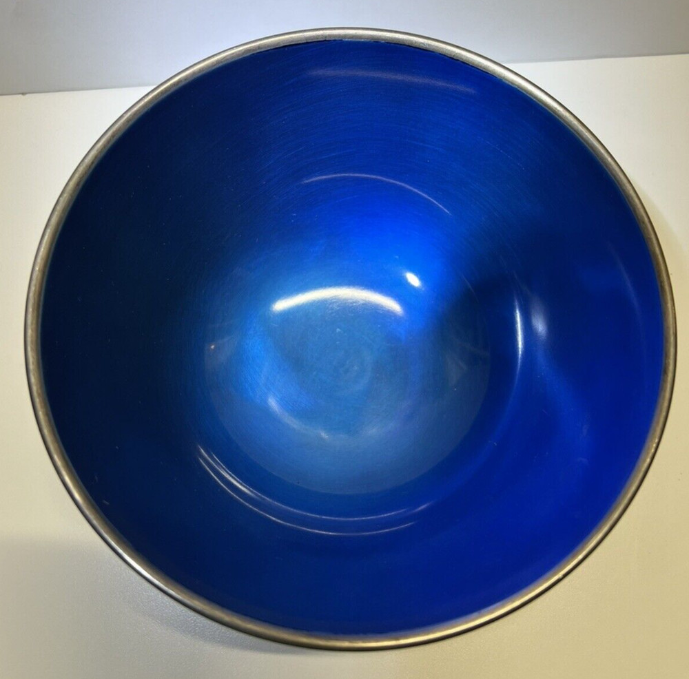 Towle EP 5003 Blue Pedestal 7" Bowl