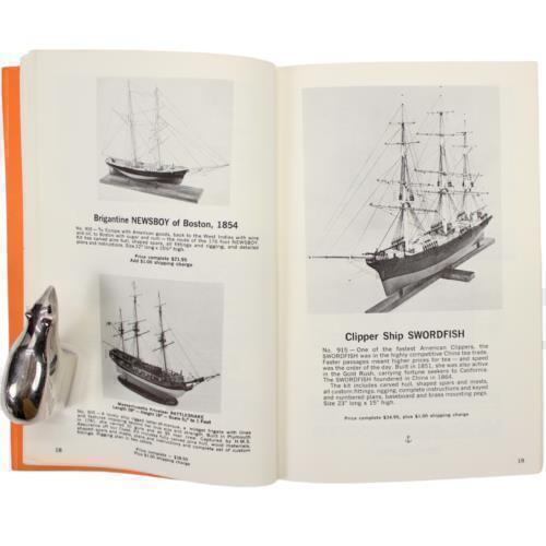 PRESTON'S MARINE PRINTS & NAUTICAL ITEMS ADVERTISING SALES CATALOG VINTAGE ART