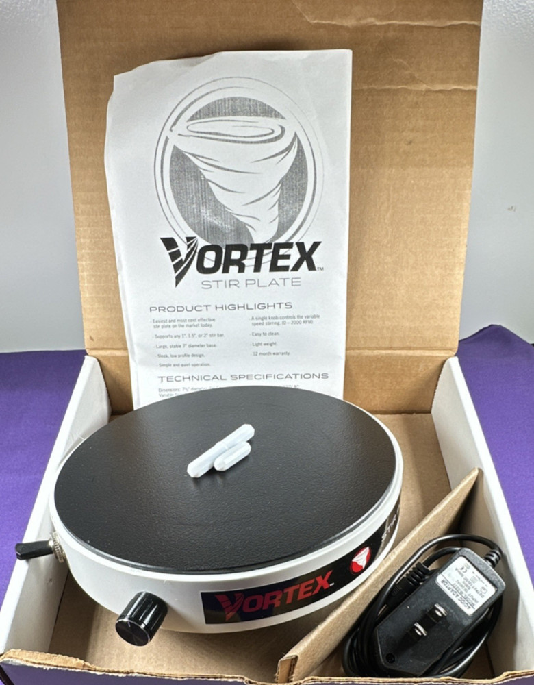 Vortex Stir Plate Magnetic Stirrer Variable Speed Biological Laboratory