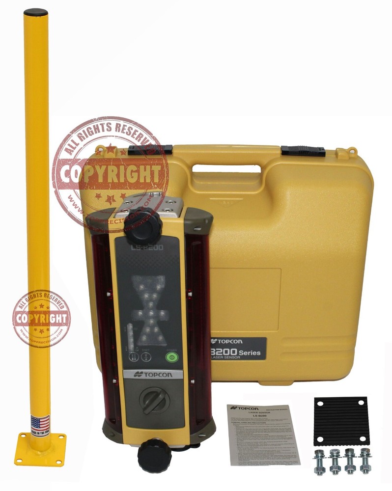 TOPCON LS-B200 MACHINE CONTROL LASER LEVEL RECEIVER,BACKHOE,SKID STEER,DOZER