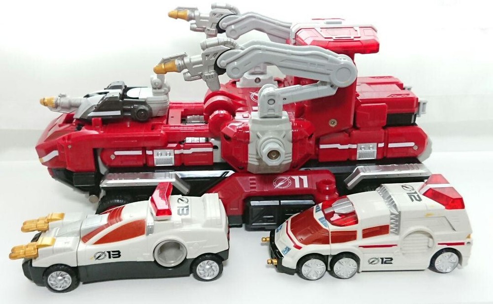 BANDAI Power Rangers Operation Overdrive Boukenger DX Siren builder