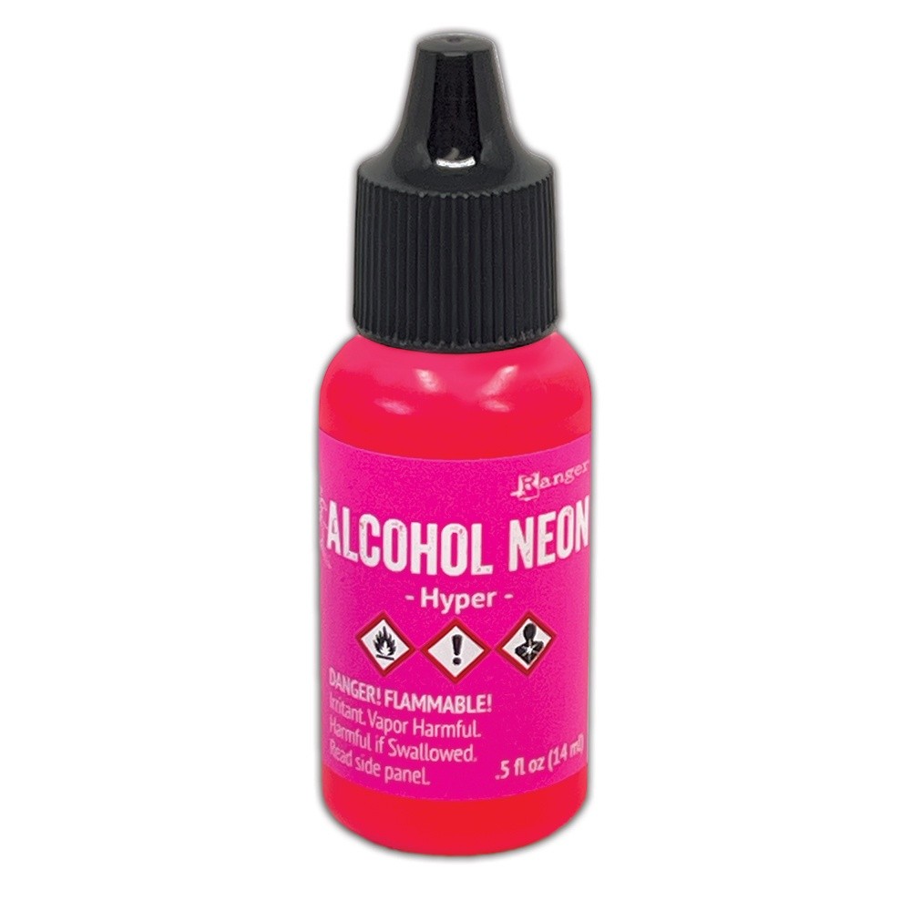 Tim Holtz Neon Alcohol Ink 0.5oz-Hyper