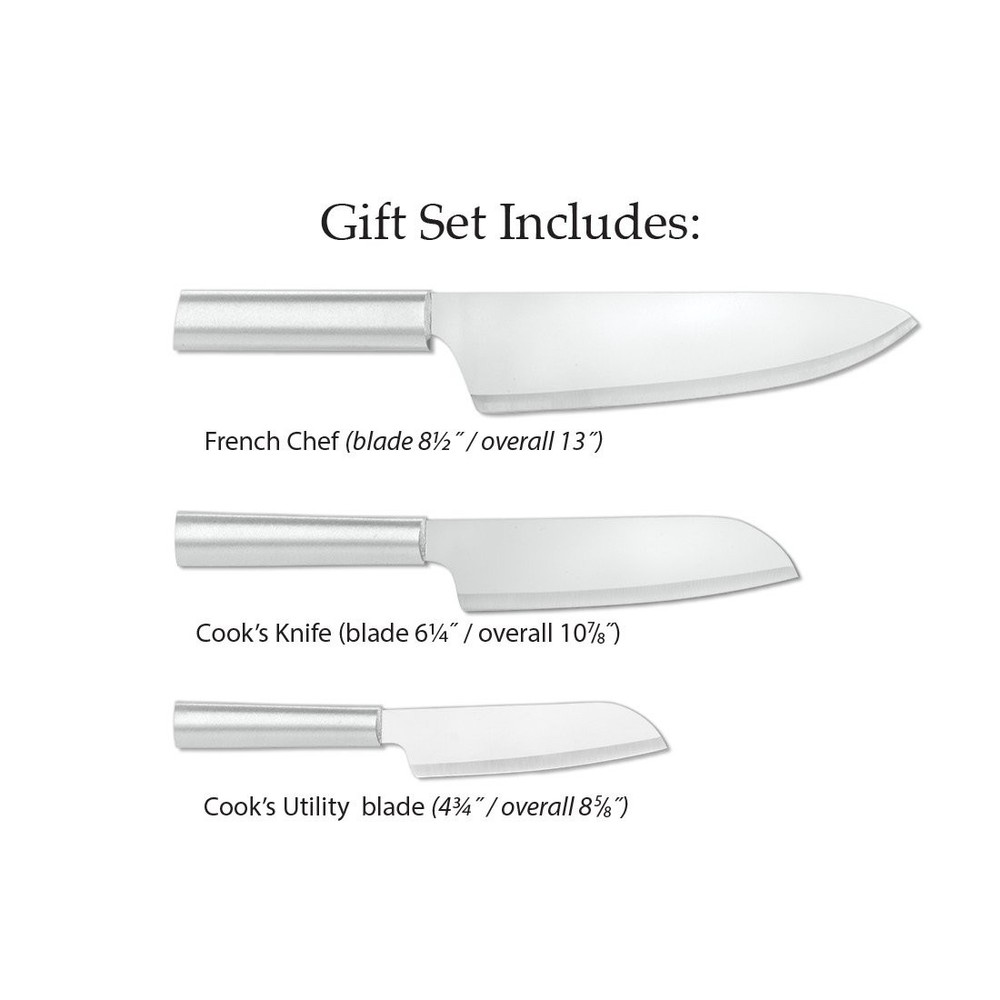 Master Kitchen Tasks with Rada Chef Select 3 Piece Knife Set S57