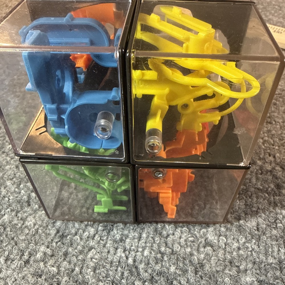 Rubik’s Perplexus Cube Maze Game 2x2 Challenging Puzzle Ball Skill 4inch