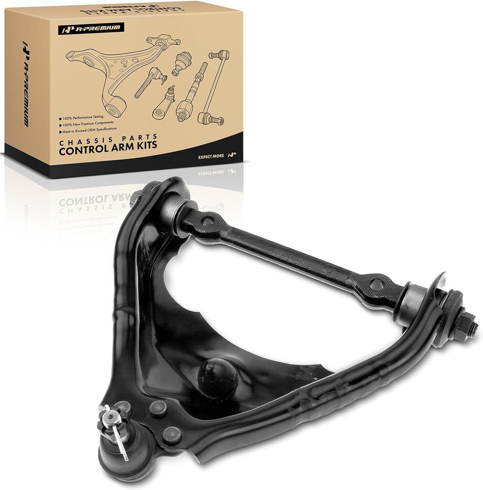 Front Left Upper Control Arm, with Ball Joint & Bushing, Compatible with Dodge D