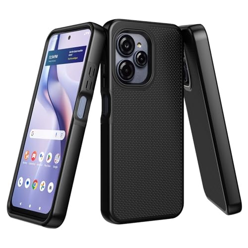 for Case, with Screen Protector, Dual Layer Black BLU View Speed Ultra 5G