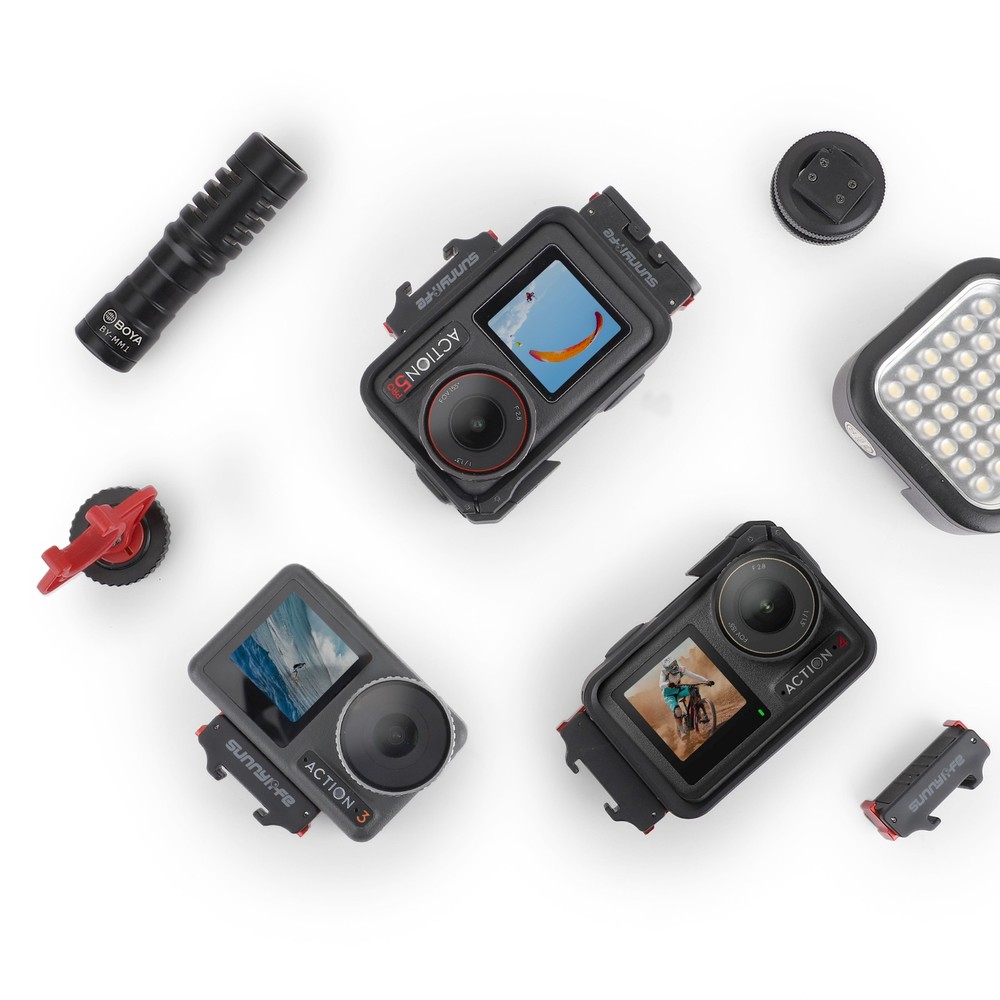 Magnetic Quick Release Bracket For DJI Osmo Action 5 Pro/4/3 Mount Adapter Base