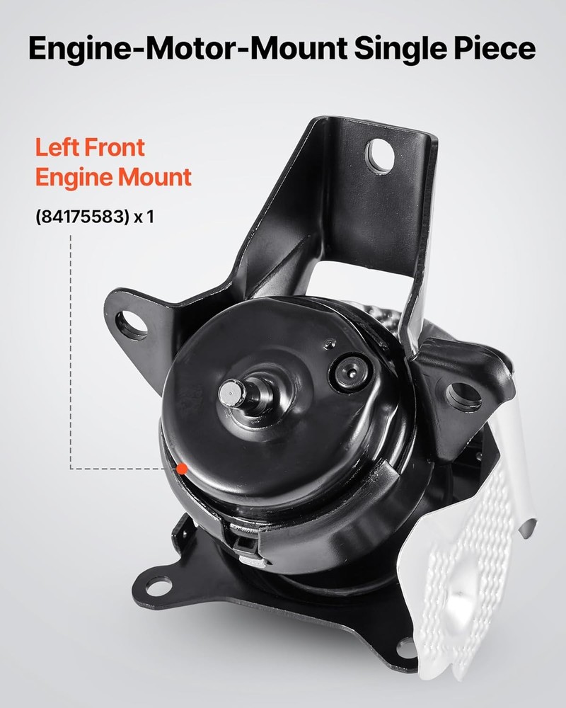 Engine Motor Mount Left Front Compatible with 2014–2018 Silverado 1500 5.3L V8