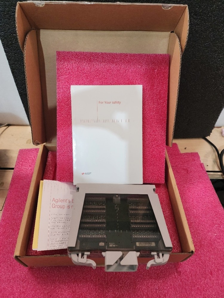 Keysight 34922T Input Module NEW!