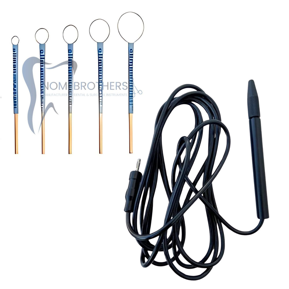 5Pcs Triangle Loop Electrode Set – Reusable Autoclavable Tips
