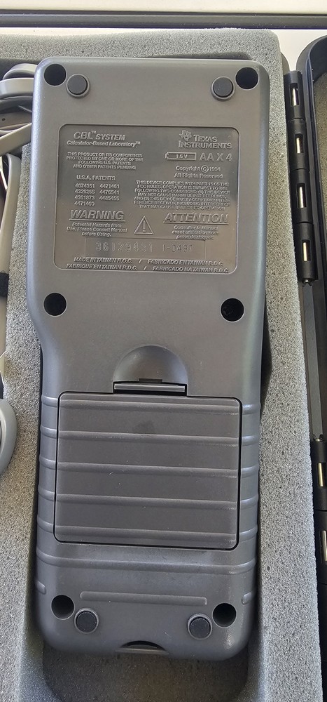 Texas Instruments CBL System Laboratory Collecting Data Device